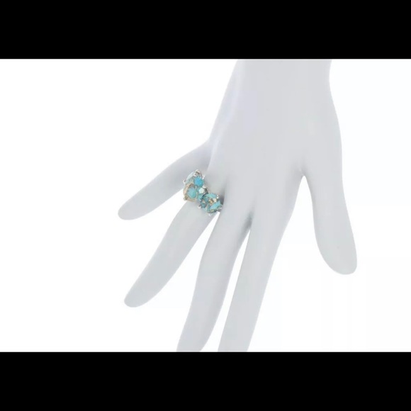 🚫SOLD🚫 IPOLITA STERLING SILVER ROCK CANDY CLUSTER RING - Picture 3 of 5